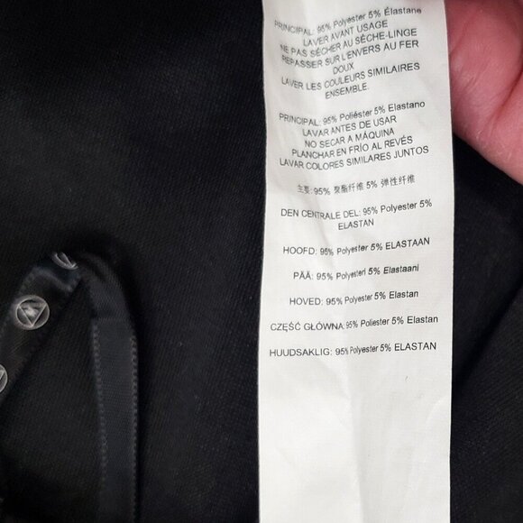 Missguided Bardot Black Satin Corset Top Off Shoulder Zipper Back Womens 6 - Picture 7 of 10